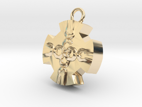 ColorP in 14k Gold Plated Brass: Small
