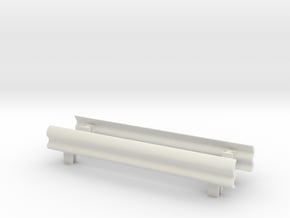 Guard Rail (x2) 1/64 in White Natural Versatile Plastic
