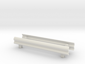 Guard Rail (x2) 1/56 in White Natural Versatile Plastic