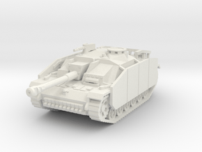 StuG III G late (schurzen) 1/72 in White Natural Versatile Plastic