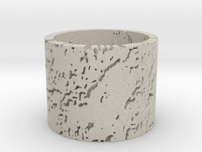 Erosion Ring Size 12 in Natural Sandstone