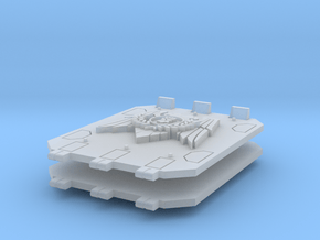 Royal Fists Jericho Tank doors #2 in Smooth Fine Detail Plastic