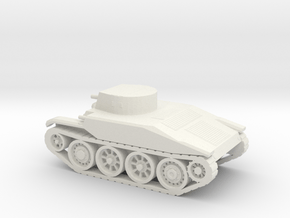 1/48 Scale T4E1 Combat Car in White Natural Versatile Plastic