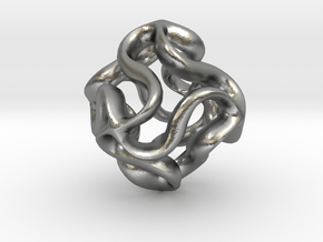 Spiroid in Natural Silver