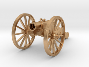 Carolean howitzer in Natural Bronze: 1:32