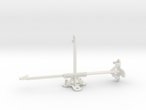 Realme C15 tripod & stabilizer mount in White Natural Versatile Plastic