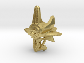 Mask of Ultimate Power (LEGO edition&runes) in Natural Brass