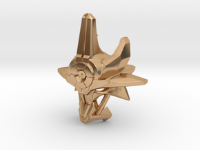 Mask of Ultimate Power (LEGO edition) in Polished Bronze