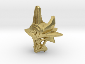 Mask of Ultimate Power (LEGO edition) in Natural Brass