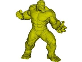 1/72 scale Incredible Hulk figure in Smoothest Fine Detail Plastic