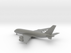 Airbus A380-800 in Gray PA12: 1:600