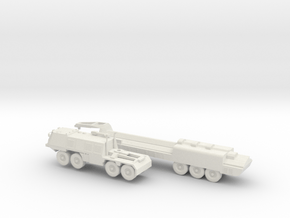 1/72 Scale MGM-134 Hard Mobile Launcher in White Natural Versatile Plastic