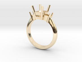 Ring mount  in 14K Yellow Gold