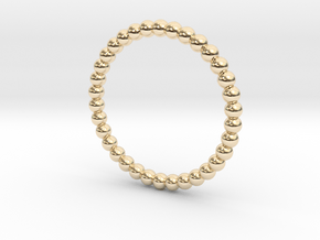 Sweet Bead ring in 14K Yellow Gold: 5.75 / 50.875