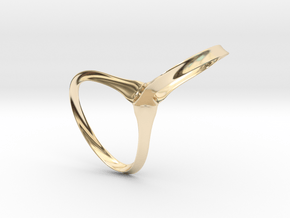 Duality in 14K Yellow Gold