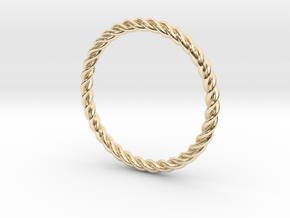 Twist Ring in 14K Yellow Gold: 7.25 / 54.625