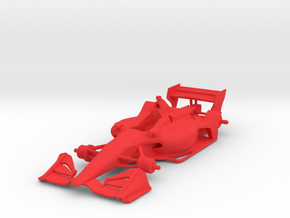 2018 Road Course Indy Car Final Update in Red Processed Versatile Plastic