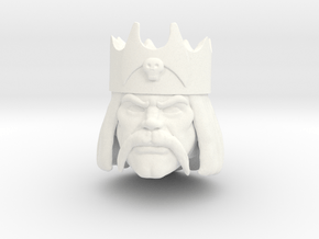 King Von Head Classics/Origins in White Processed Versatile Plastic