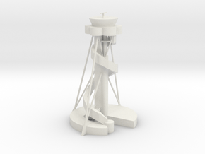 Sidney Airport Tower in White Natural Versatile Plastic: 1:400