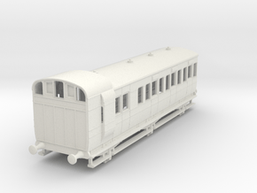 o-100-lyr-6-wheel-d10-32ft-brake-3rd-coach in White Natural Versatile Plastic