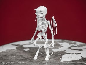 Imp Skeleton in White Natural Versatile Plastic