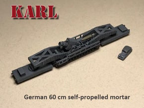Karl Gerat Rail Transport 1/285 in Tan Fine Detail Plastic