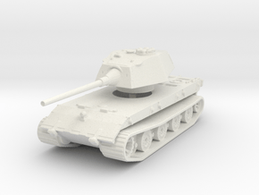 E-100 Tank 1/160 in White Natural Versatile Plastic