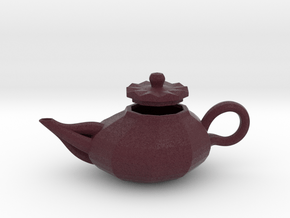 Teapot in Natural Full Color Sandstone