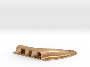 Higgins muffler late model stbd side in Natural Bronze