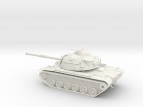 1/48 Scale M48A2 Patton Tank in White Natural Versatile Plastic