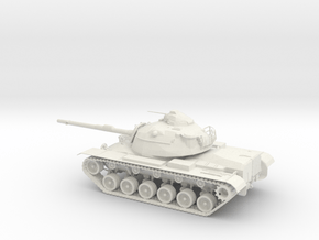 1/48 Scale M48A5 Patton Tank in White Natural Versatile Plastic