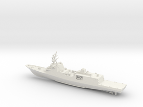 Constellation Class Frigate (Full Hull) in White Natural Versatile Plastic: 1:350