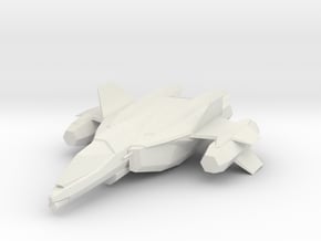 UNSC SABRE in White Natural Versatile Plastic