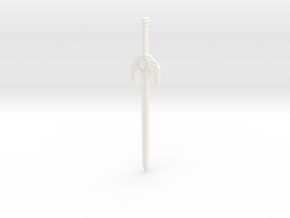 Sword of Light in White Processed Versatile Plastic