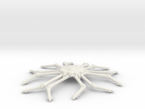 3125 Scale Monster Space Tarantula MGL in White Natural Versatile Plastic