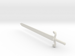 swordSW in White Natural Versatile Plastic