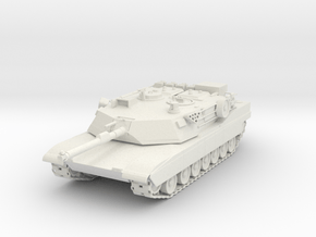 1/48 Scale M1A2 120mm Abrams in White Natural Versatile Plastic