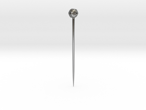 Pin from Langley with Hardley in Polished Silver