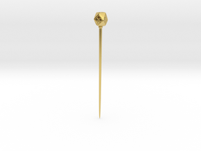Pin from Fincham in Polished Brass