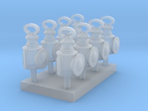 OO Scale LBSCR Lantern Pack in Tan Fine Detail Plastic