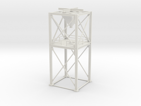 S Scale' - 16'x16' Loadout Structure in White Natural Versatile Plastic