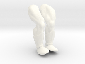 Cosmic Enforcer/Zodac Legs in White Processed Versatile Plastic