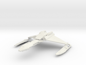Klingon D5 in White Natural Versatile Plastic