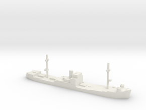 German Sperrbrecher 2 masts WW2 1:1800 in White Natural Versatile Plastic