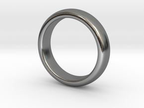 Wedding Ring 18k-4mm in Polished Silver: 3.5 / 45.25