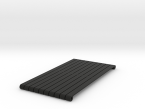 16AC13 Plain Drawbars For Slab Wagons in Black Premium Versatile Plastic