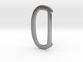 Ring-and-Dot Punched Buckle from Crimplesham in Natural Silver