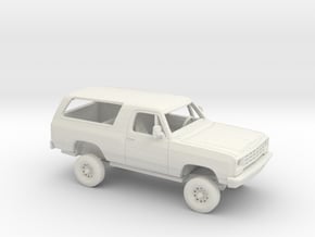 1/64 1981-90 Dodge Ramcharger Kit in White Natural Versatile Plastic