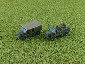 French Laffly S20TL Dragoon Truck 1/285 in Smooth Fine Detail Plastic