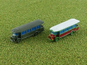 French Renault TN-4C Bus 1/285 in Smooth Fine Detail Plastic